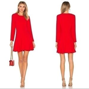 Amanda Uprichard x REVOLVE • Long Sleeve Hudson Mini Dress
